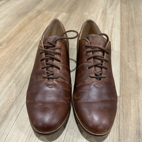 Lucky Brand Derby shoes sz 8 good condition - Picture 4 of 9